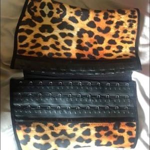 Leopard print waist trainer